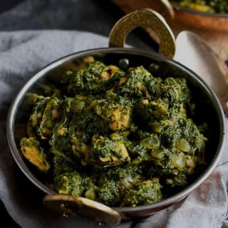 Salmon Saag