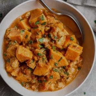 Sweet Potato & Vegetable Vindaloo