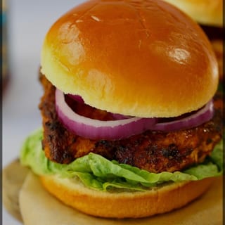 Fire Tikka Masala Burger