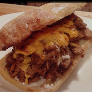 Jumbo chicken Tikka Masala Cheesesteak