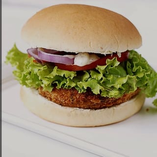 Tikka and Grill Masala Vegan Burger